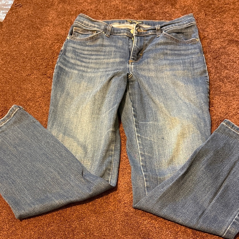 Lee Women's Straight Leg Blue Jeans
